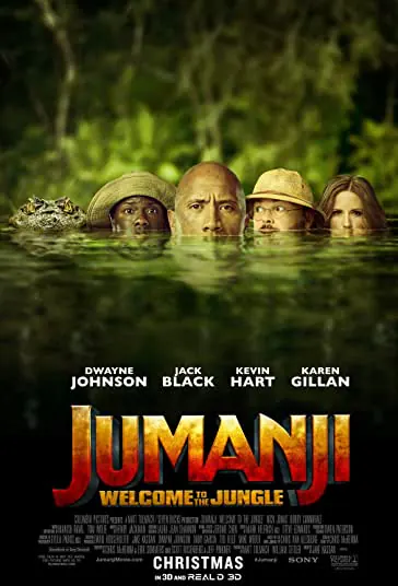 دانلود فیلم جومانجی Jumanji: Welcome to the Jungle 2017 دوبله فارسی