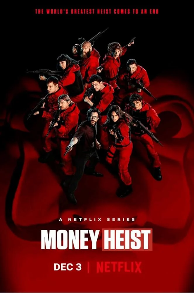 دانلود سریال خانه‌ی کاغذی Money Heist با دوبله فارسی