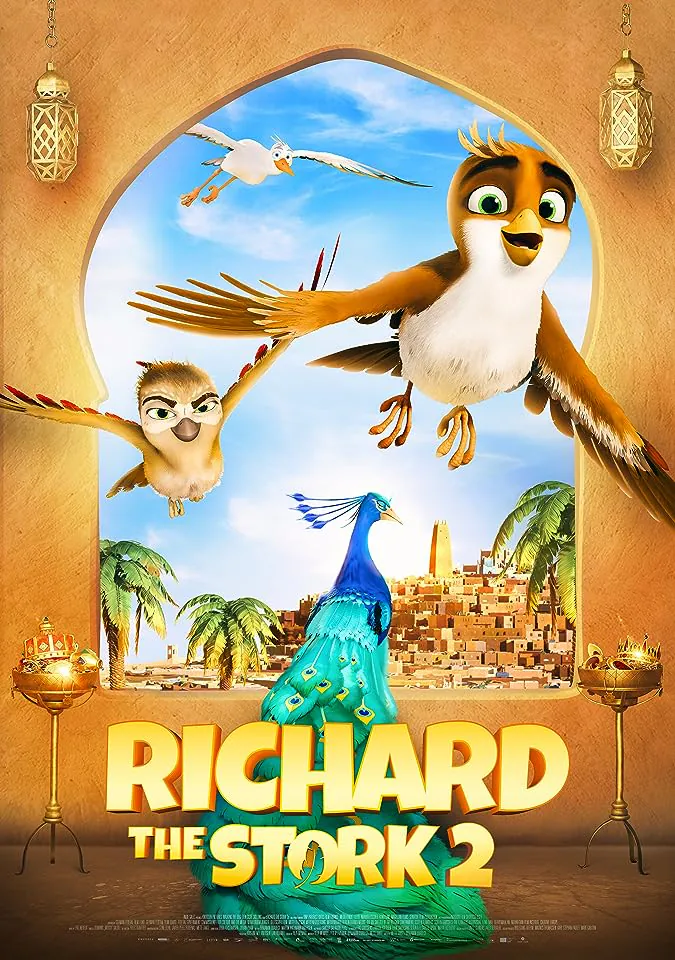 دانلود انیمیشن ریچارد لک لکه و معمای جواهر بزرگ Richard the Stork and the Mystery of the Great Jewel 2023 دوبله فارسی