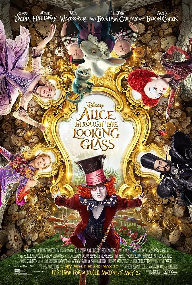 دانلود فیلم آلیس آنسوی آینه Alice Through the Looking Glass 2016 با دوبله فارسی