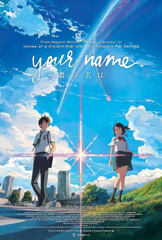 دانلود فیلم اسم تو Your Name 2016 با دوبله فارسی