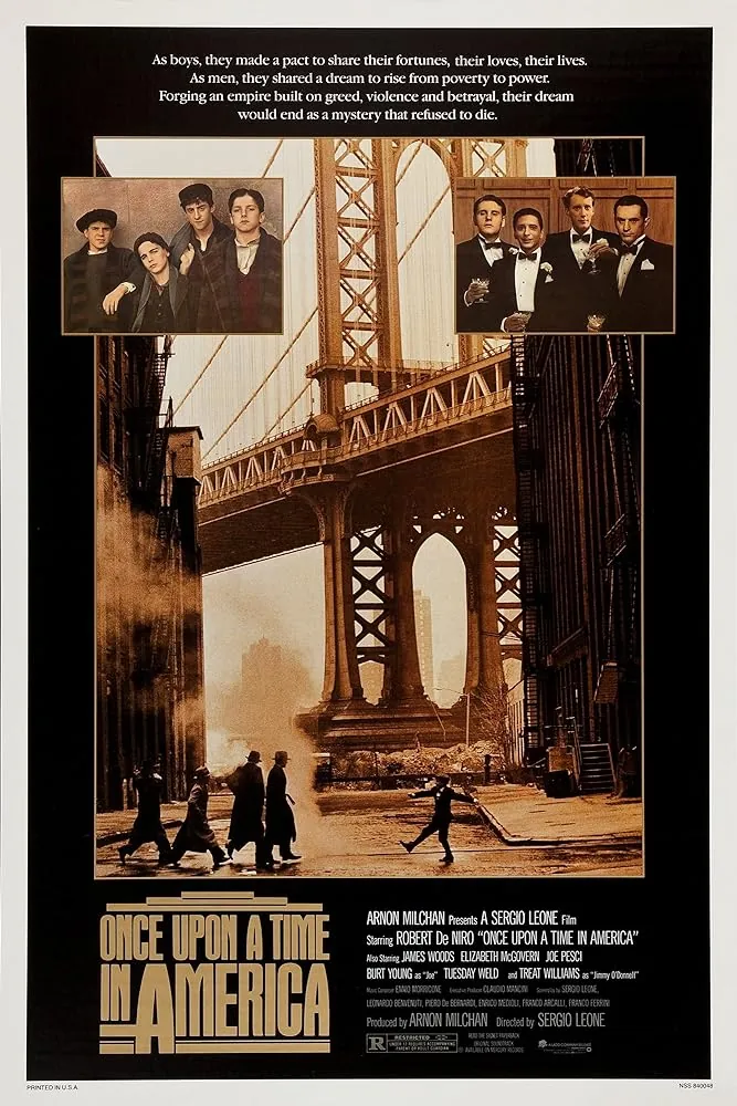 دانلود فیلم روزی روزگاری در آمریکا Once Upon a Time in America 1984 با دوبله فارسی