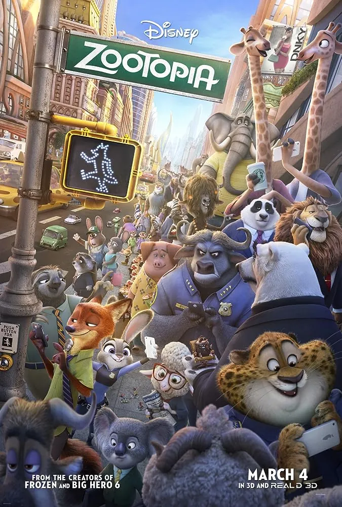 دانلود انیمیشن Zootopia 2016 با دوبله فارسی
