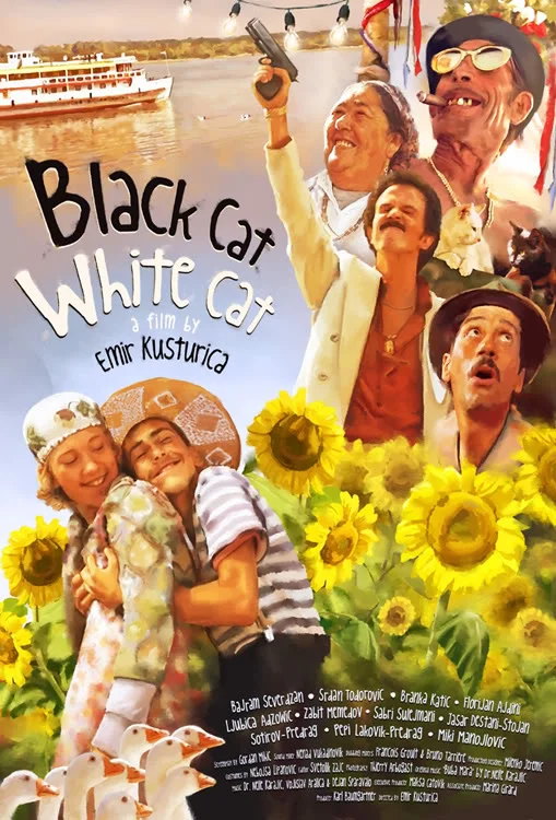 دانلود فیلم گربه سیاه، گربه سفید Black Cat, White Cat 1998