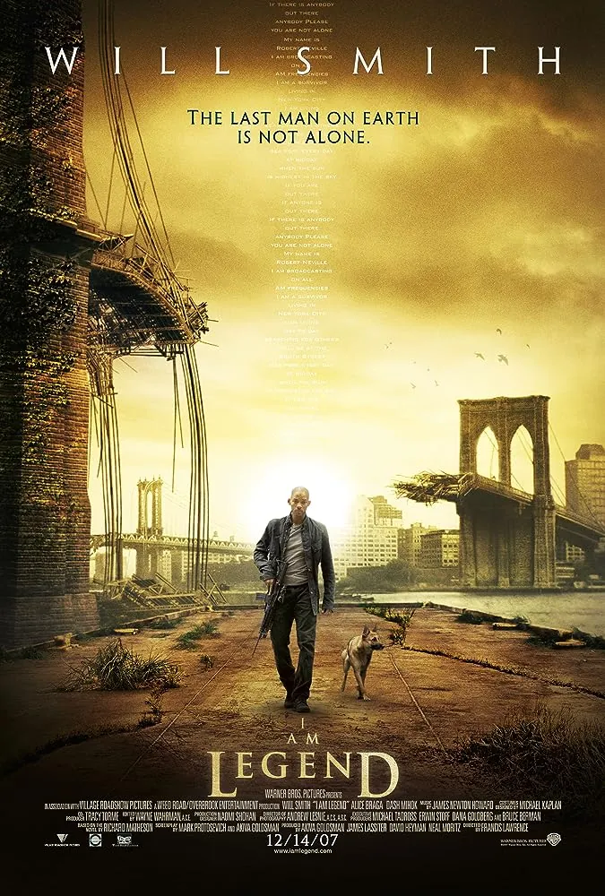 دانلود فیلم من افسانه ام I Am Legend 2007 دوبله فارسی