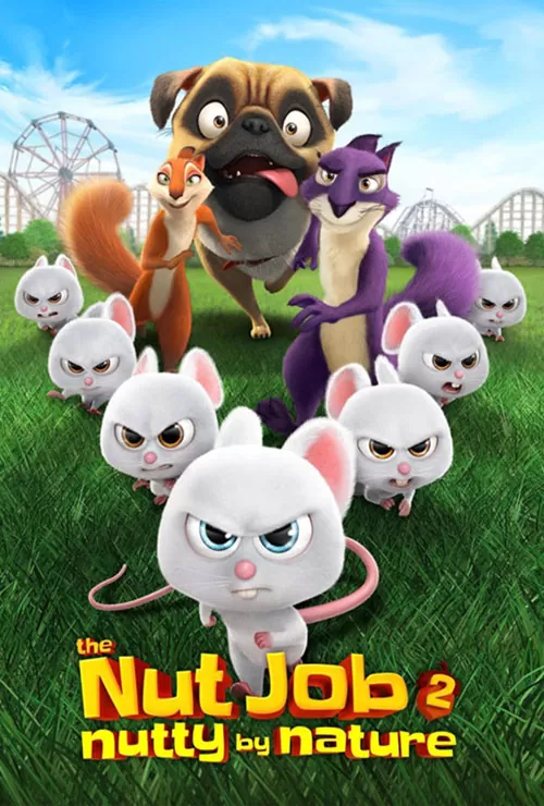 دانلود انیمیشن عملیات آجیلی 2 The Nut Job 2: Nutty by Nature 2017 دوبله فارسی