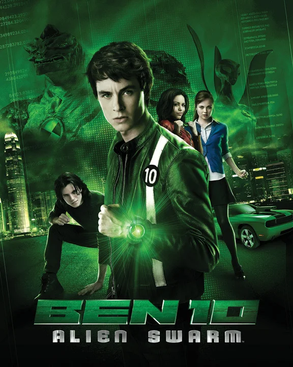 دانلود فیلم بن تن ازدحام بیگانگان Ben 10: Alien Swarm 2009