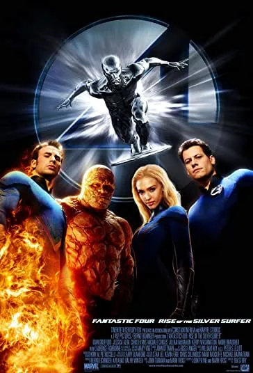 دانلود فیلم چهار شگفت انگیز Fantastic 4: Rise of the Silver Surfer 2007 دوبله فارسی