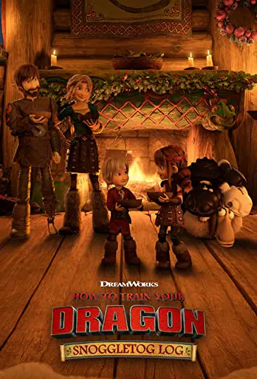 دانلود انیمیشن مربی اژدها How to Train Your Dragon: Snoggletog Log 2019 دوبله فارسی