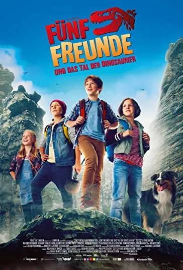 دانلود فیلم پنج دوست و دره دایناسورها The Famous Five and the Valley of Dinosaurs 2018 دوبله فارسی