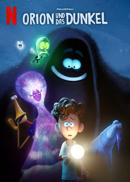دانلود انیمیشن اوریون و تاریکی Orion and the Dark 2024