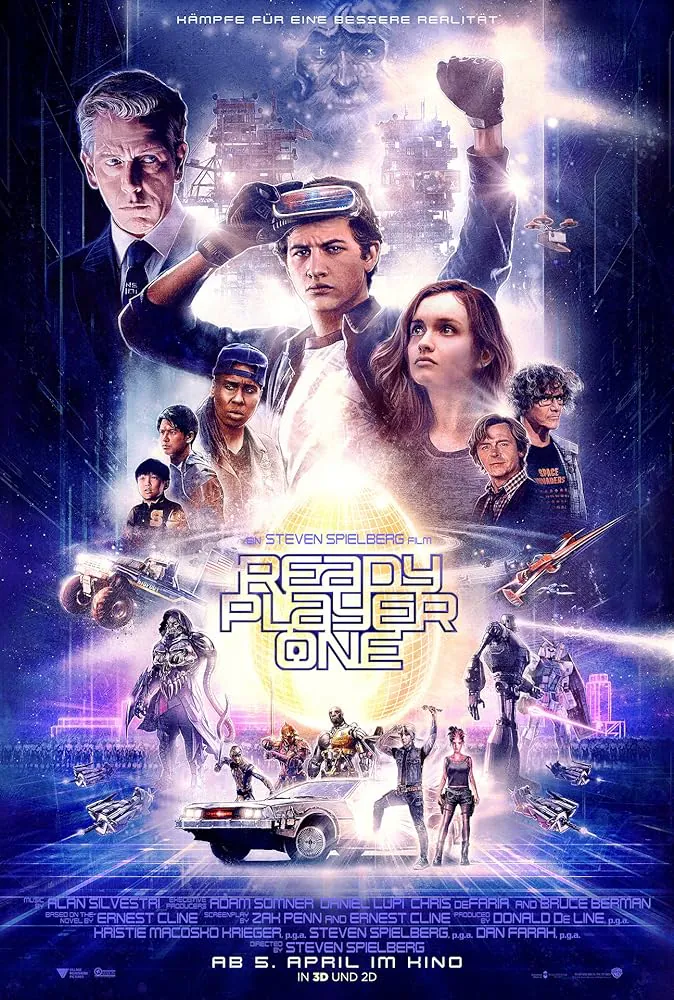 دانلود فیلم بازیکن شماره یک آماده Ready Player One 2018 دوبله فارسی