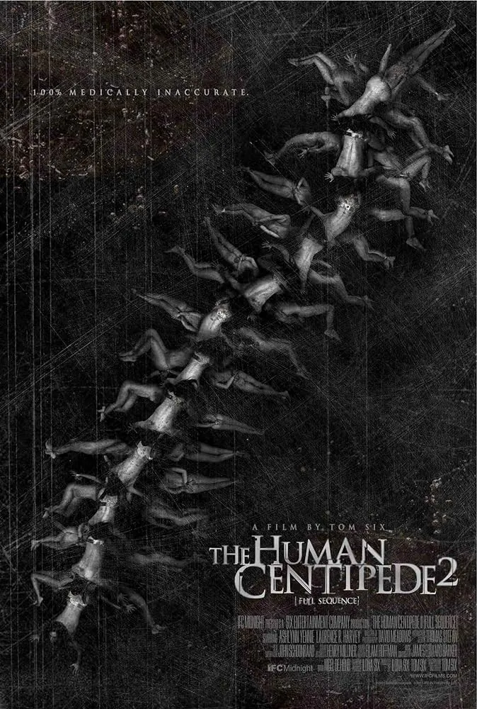 دانلود فیلم هزارپای انسانی 2 (دنباله کامل) The Human Centipede 2 2011