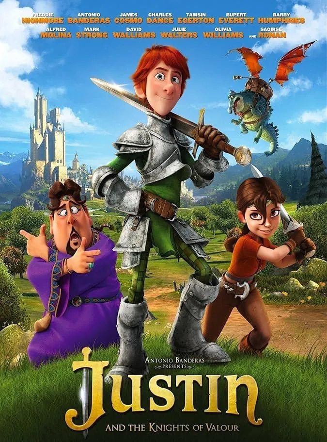 دانلود انیمیشن جاستین و شوالیه‌های دلیر Justin and the Knights of Valour 2013