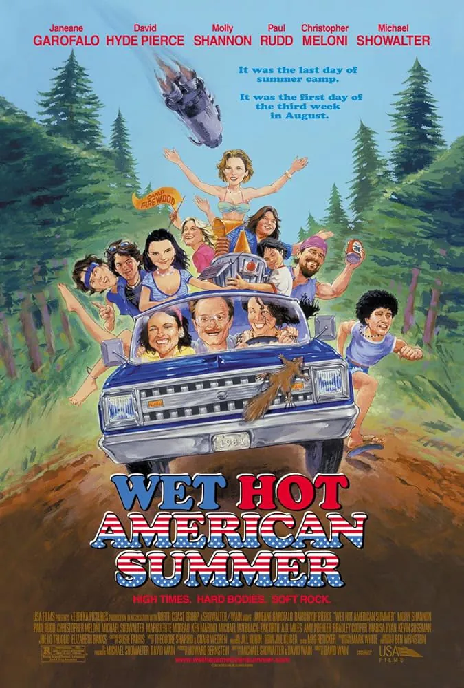 دانلود فیلم تابستان گرم مرطوب آمریکا Wet Hot American Summer 2001