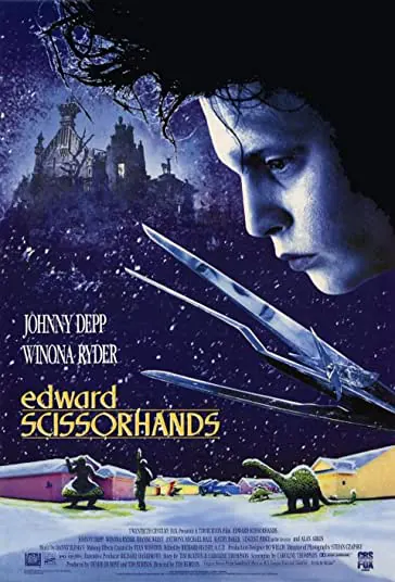 دانلود فیلم ادوارد دست‌قیچی Edward Scissorhands 1990 دوبله فارسی