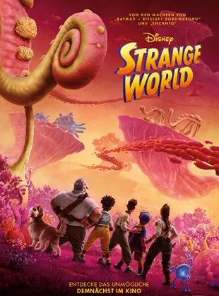 دانلود انیمیشن دنیای عجیب Strange World 2022 دوبله فارسی
