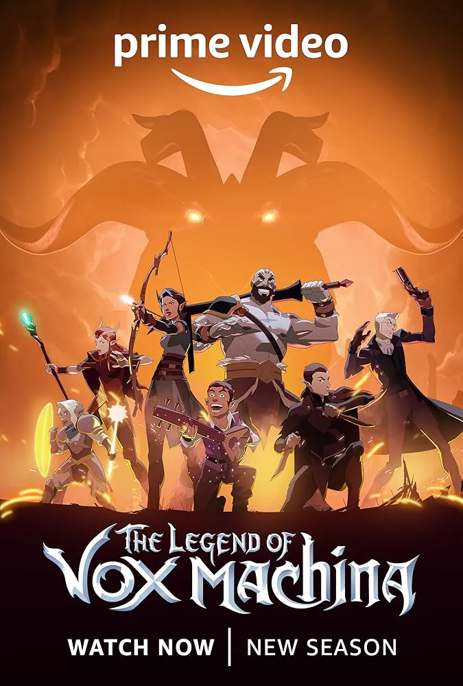 دانلود انیمیشن سریالی افسانه واکس ماکینا The Legend of Vox Machina با دوبله فارسی