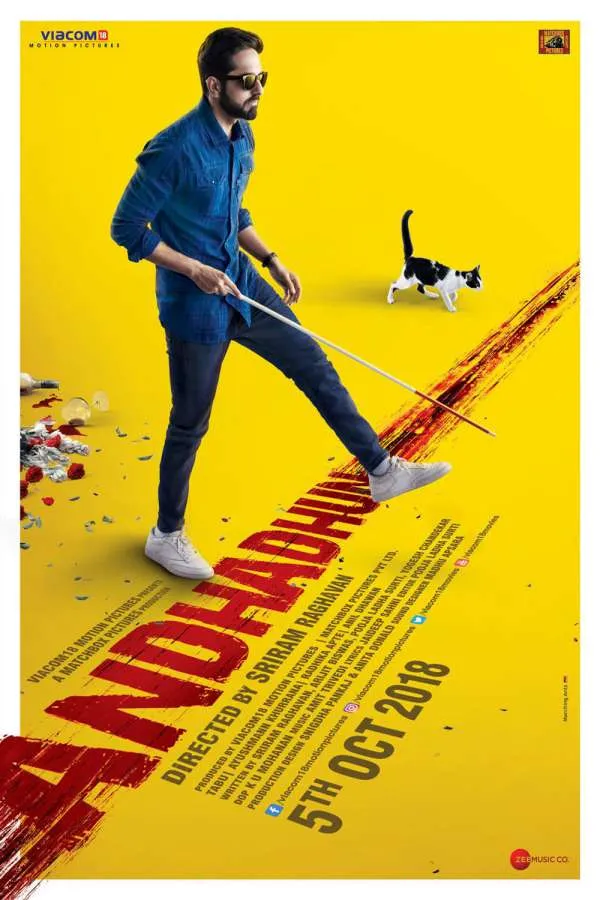 دانلود فیلم ملودی کور Andhadhun 2018 دوبله فارسی