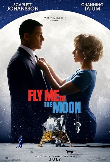 دانلود فیلم مرا به ماه پرواز ده Fly Me to the Moon 2024 با دوبله فارسی