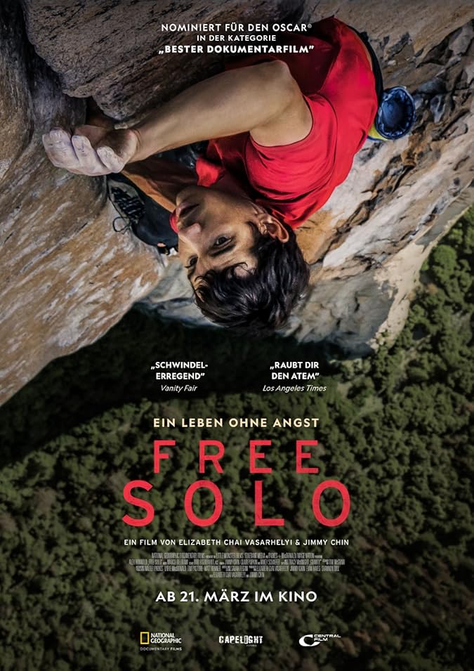 دانلود فیلم صعود ناامن Free Solo 2018 با دوبله فارسی