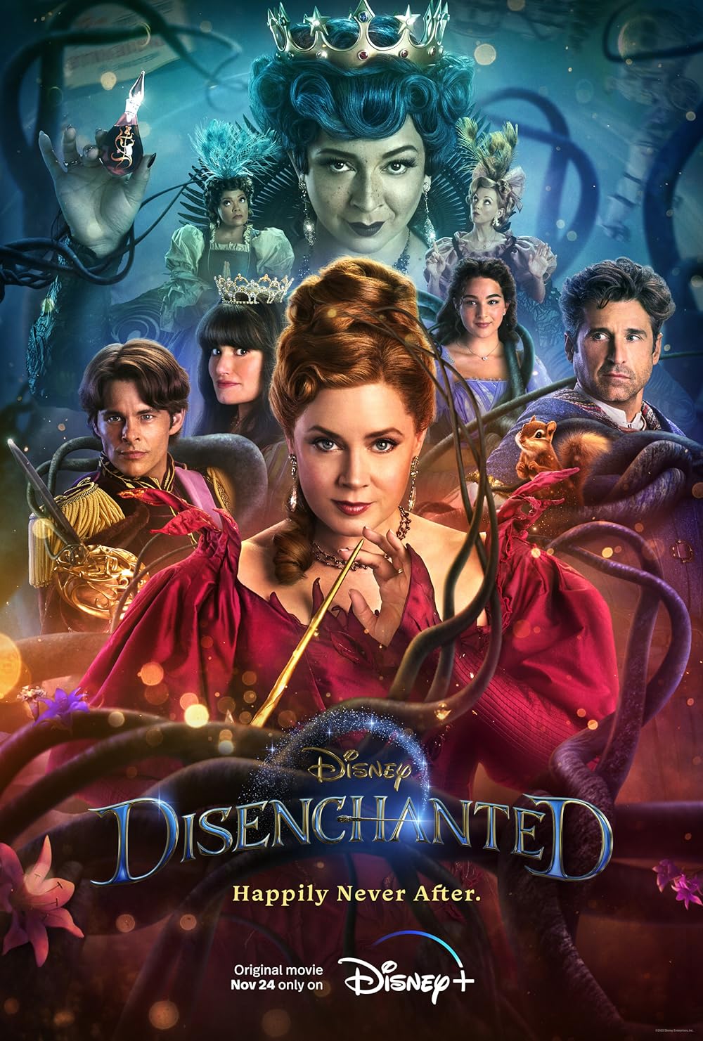 دانلود فیلم افسون شده Disenchanted 2022 دوبله فارسی