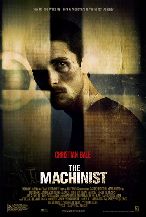 دانلود فیلم ماشین‌چی The Machinist 2004 دوبله فارسی