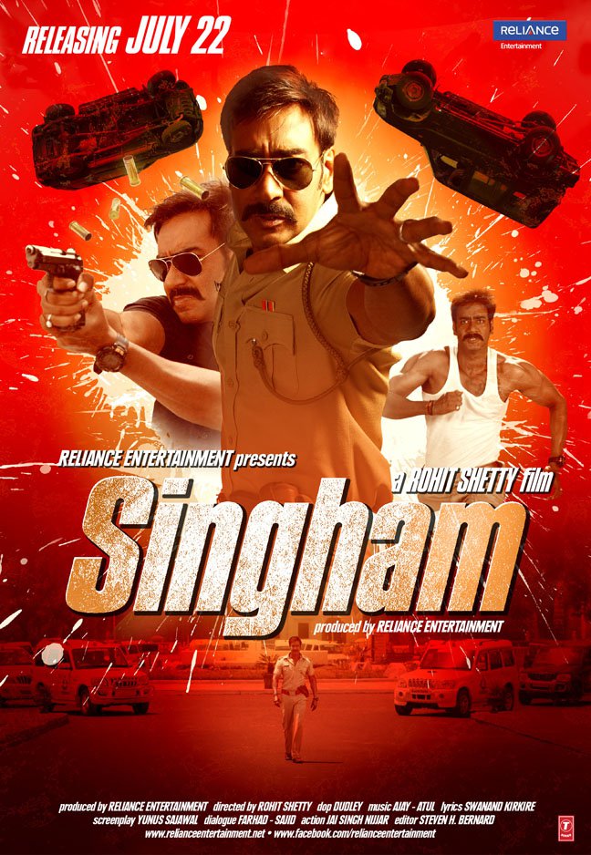دانلود فیلم سینگام Singham 2011 با دوبله فارسی