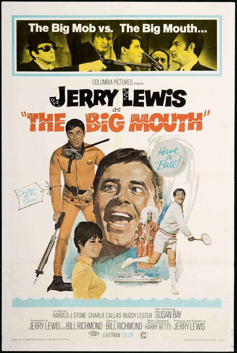 دانلود فیلم دهن‌ گشاد The Big Mouth 1967 دوبله فارسی