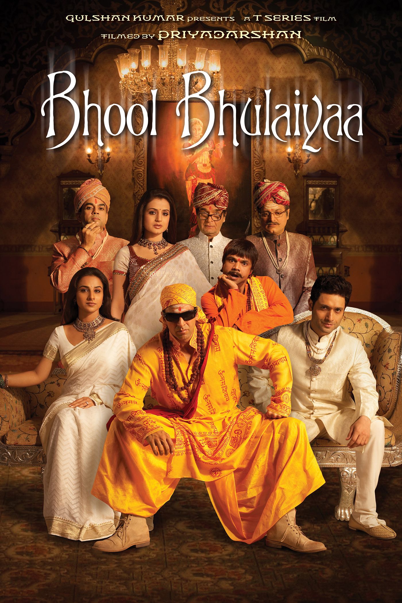 دانلود فیلم پیچ و خم Bhool Bhulaiyaa 2007 دوبله فارسی