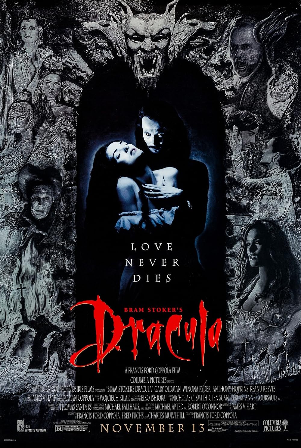 دانلود فیلم دراکولای برام استوکر Bram Stoker’s Dracula 1992