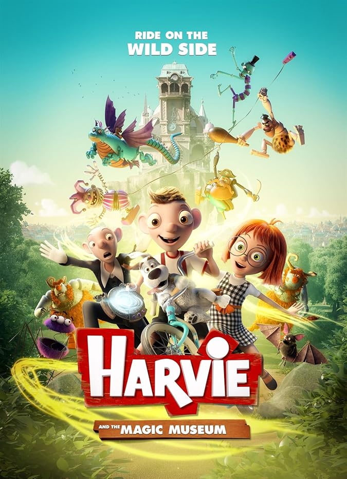 دانلود انیمیشن هاروی و موزه جادویی Harvie and the Magic Museum 2017 دوبله فارسی