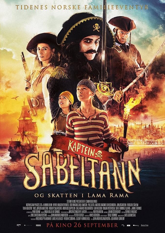 دانلود فیلم کاپیتان دندان خنجری و گنج لاماراما 2014 Captain Sabertooth and the Treasure of Lama Rama با دوبله فارسی