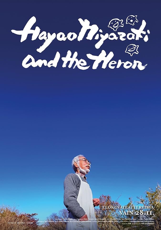 دانلود فیلم Hayao Miyazaki and the Heron 2024