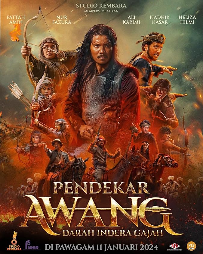 دانلود فیلم پندکار آوانگ: خون ایندرا گاجاه Pendekar Awang: Darah Indera Gajah 2024