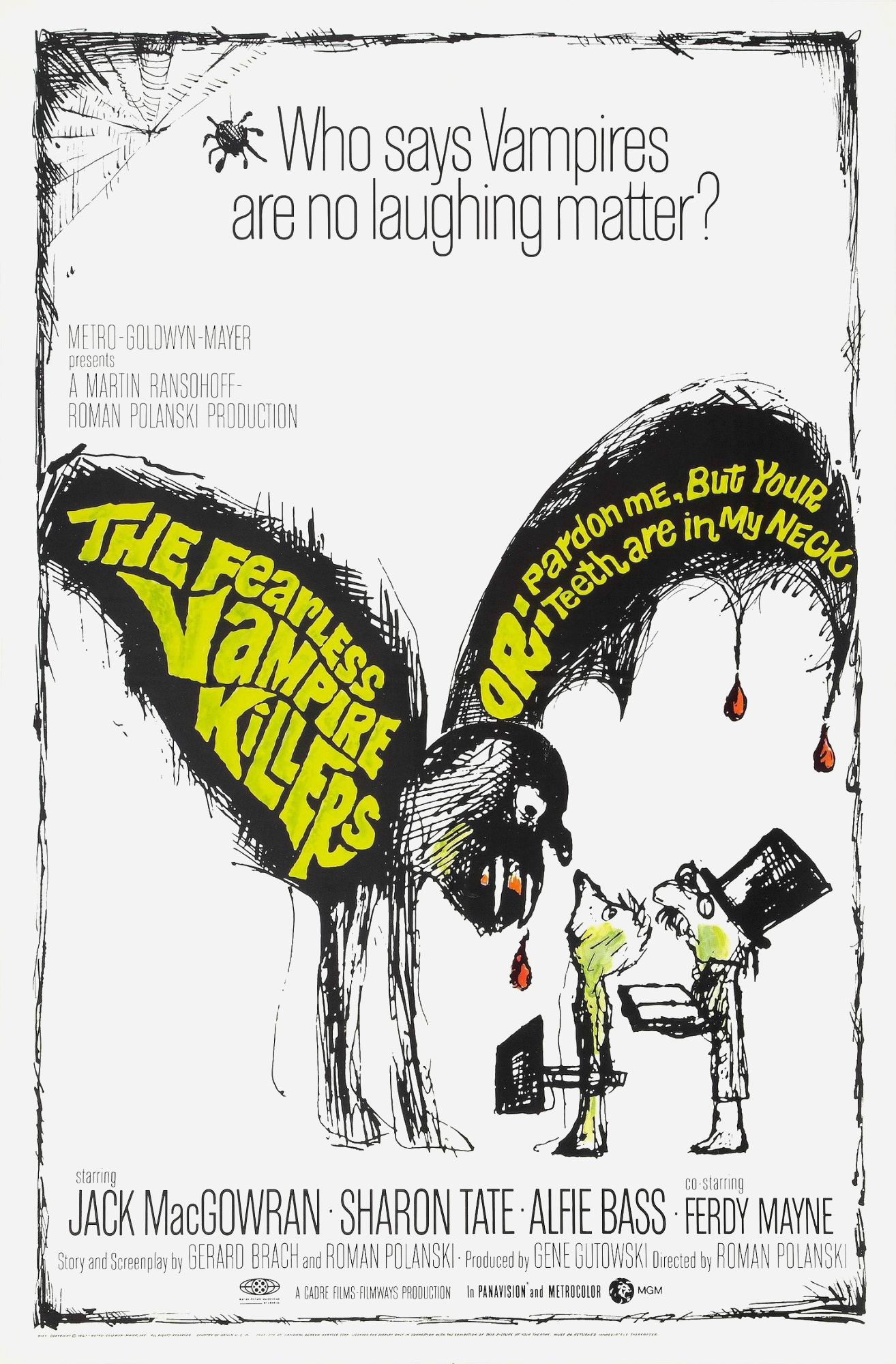 دانلود فیلم قاتلان خون آشام بی باک The Fearless Vampire Killers 1967 دوبله فارسی