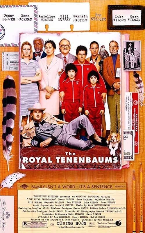 دانلود فیلم خانواده اشرافی تننبام The Royal Tenenbaums 2001