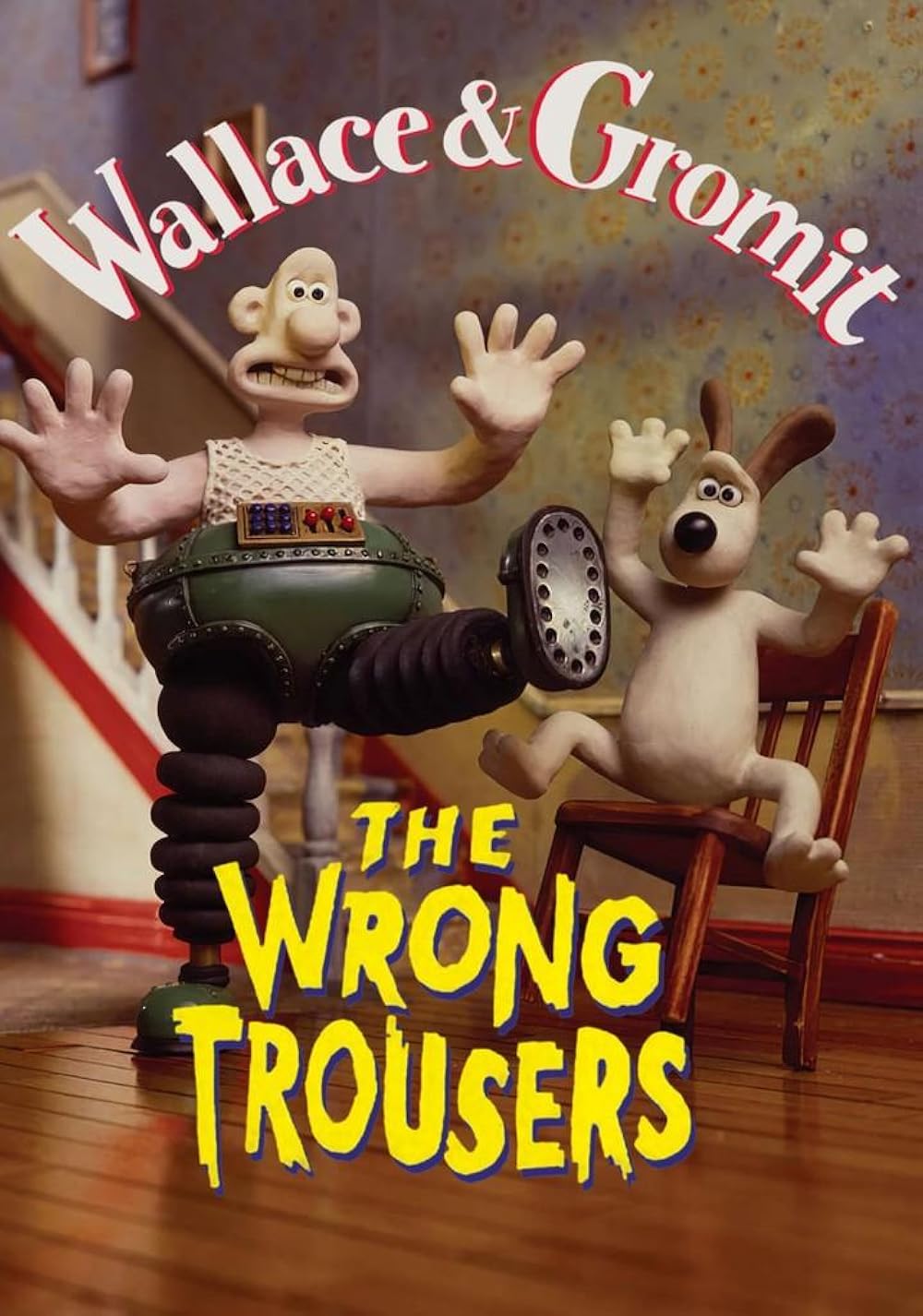 دانلود انیمیشن شلوار اشتباهی Wallace & Gromit: The Wrong Trousers 1993 دوبله فارسی