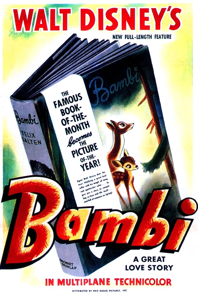 دانلود انیمیشن بمبی Bambi 1942 دوبله فارسی