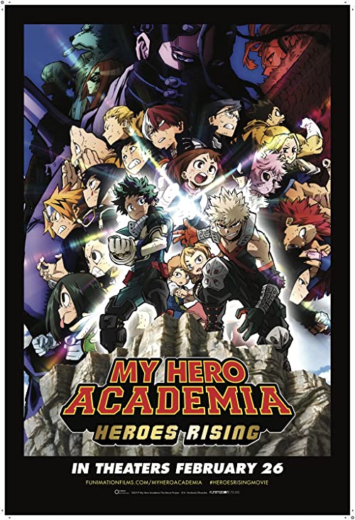دانلود انیمه مدرسه قهرمانانه من: خیزش قهرمانان My Hero Academia: Heroes Rising 2019