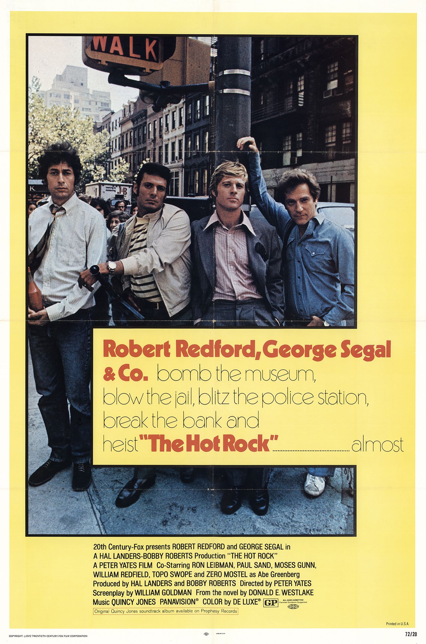 دانلود فیلم الماس داغ The Hot Rock 1972