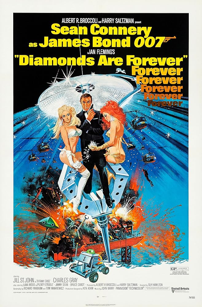دانلود فیلم الماس هایی برای همیشه Diamonds Are Forever 1971 با دوبله فارسی