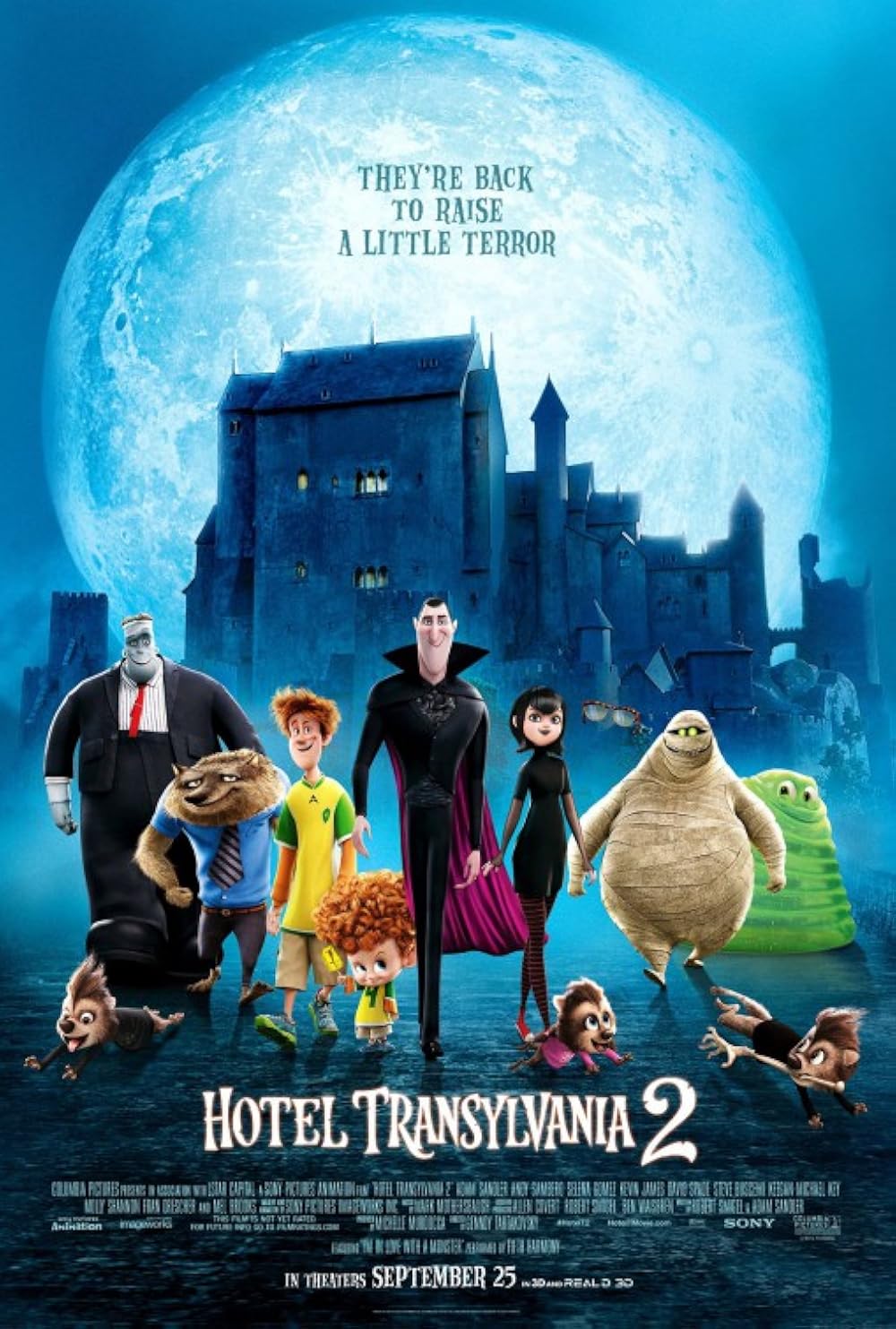دانلود انیمیشن هتل ترنسیلوانیا 2 Hotel Transylvania 2 2015 دوبله فارسی