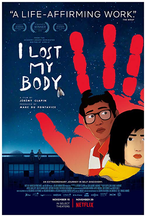 دانلود انیمیشن بدنم را گم کردم I Lost My Body 2019 دوبله فارسی
