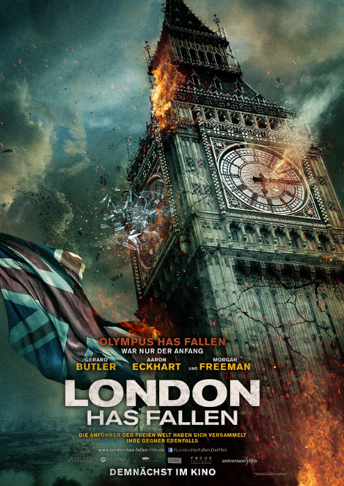 دانلود فیلم London Has Fallen 2016 با دوبله فارسی