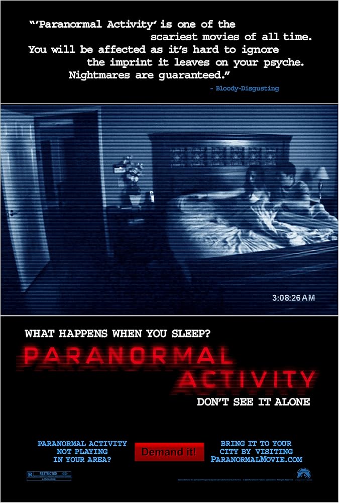 دانلود فیلم فعالیت فراطبیعی Paranormal Activity 2007 با دوبله فارسی