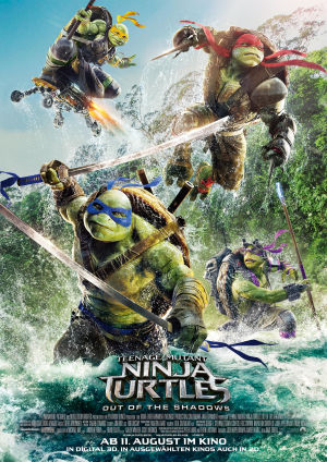 دانلود فیلم لاکپشت های نینجا 2: بیرون از سایه ها Teenage Mutant Ninja Turtles: Out of the Shadows 2016 با دوبله فارسی