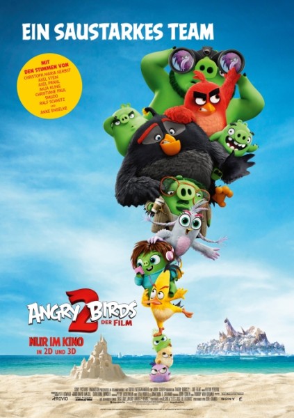 دانلود فیلم پرندگان خشمگین 2 The Angry Birds Movie 2 2019 با دوبله فارسی