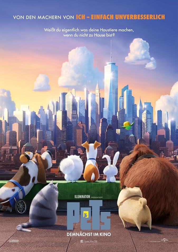 دانلود فیلم راز زندگی حیوانات خانگی The Secret Life of Pets 2016 با دوبله فارسی