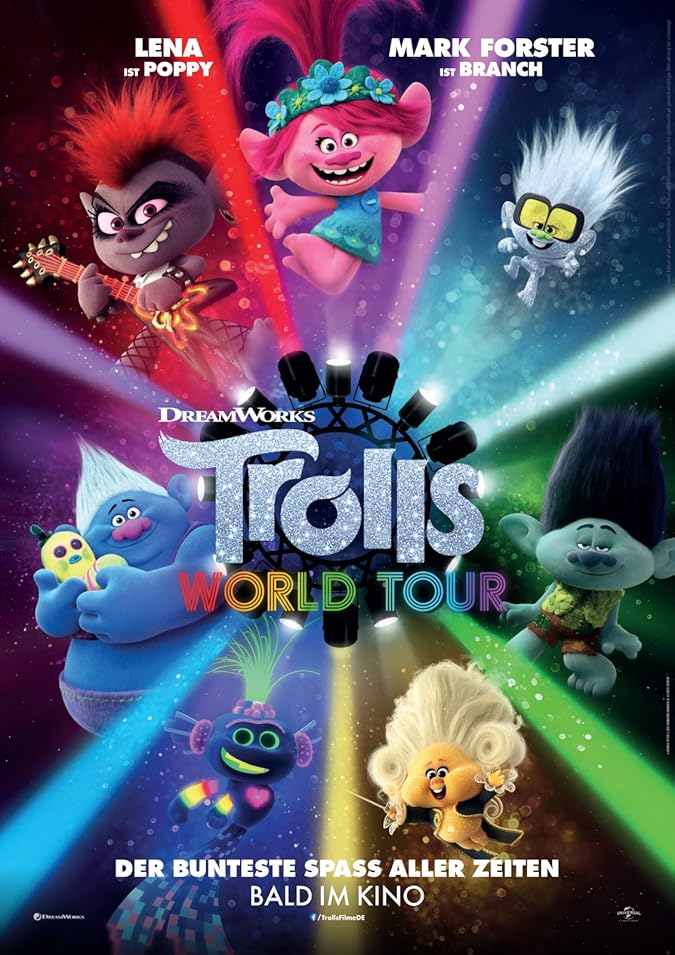 دانلود فیلم تور جهانی ترول‌ها Trolls World Tour 2020 با دوبله فارسی